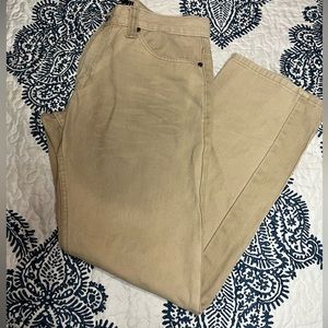 Women’s Tan denim jeans
